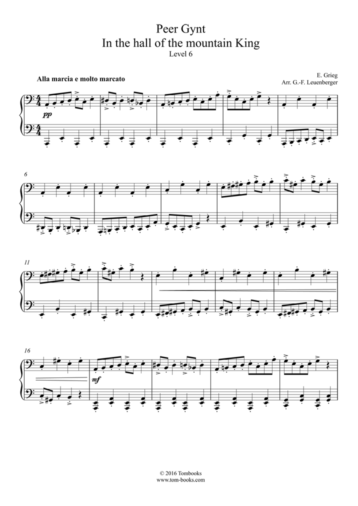 Edvard Grieg Dans L Antre Du Roi De La Montagne