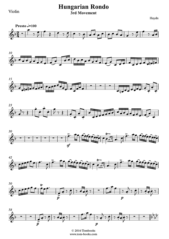 Customers Who Bought Piano Trio in G Hob. XV:25 (Gypsy Trio) Also Bought: