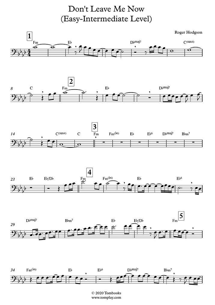 Supertramp Don T Leave Me Now Paroles