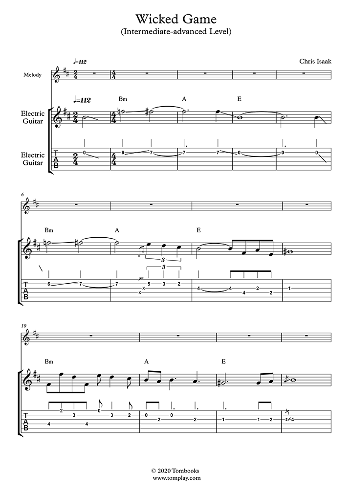 Песня wicked game. Викед гейм Ноты для гитары. Викед гейм аккорды. Wicked game Ноты для гитары. Wicked game табы для гитары